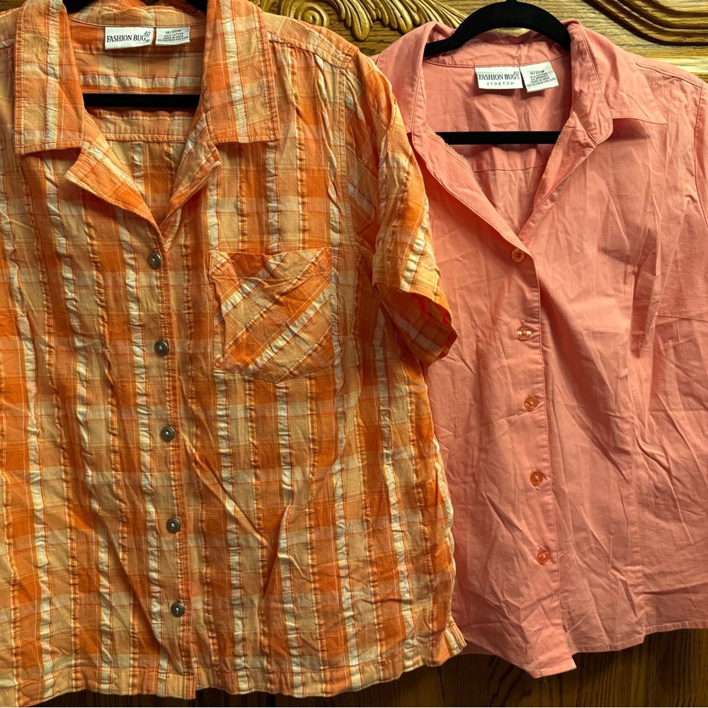 2 - Woman’s 18/20 Fashion Bug Brand Tops